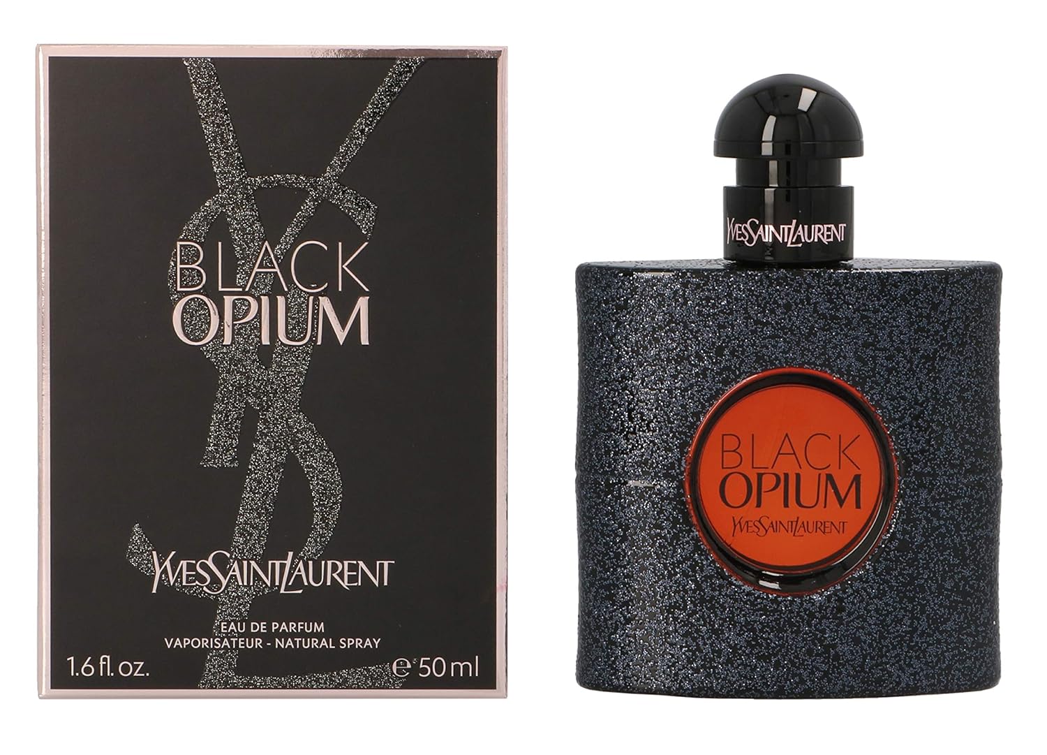 Yves Saint Laurent Black Opium Eau De Parfum Spray for Women - 1.6 Ounce Fragrance