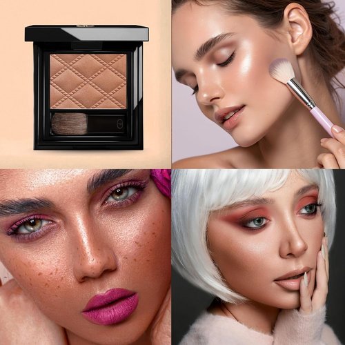 GA-DE Idyllic Soft Satin Blush Powder - Silky, Buildable Cheek Makeup for a Flushed Look - 0.28 oz