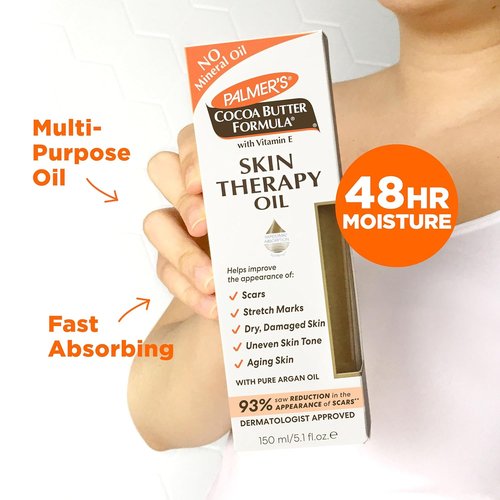 Palmer's Cocoa Butter Formula Body Oil - Deep Moisturizer with Vitamin E & Argan Oil, 5.1 Ounces