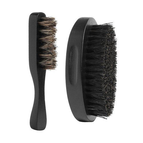 Hunter Jack Beard Brush - Natural Boar Bristle Grooming Kit | Soft Mustache Brush for Men