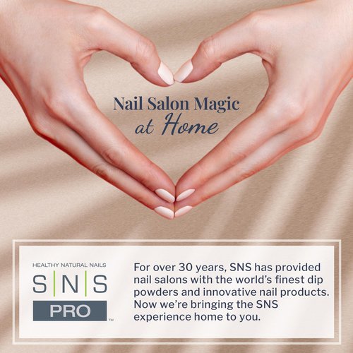 SNS Nail Dip Powder, Gelous Color Dipping Powder - Perfect Pale (Natural, Nudes, Pink/Pastel, Shimmer) - Long-Lasting Dip Nail Color Lasts 14 Days - Low-Odor & No UV Lamp Required - 1oz