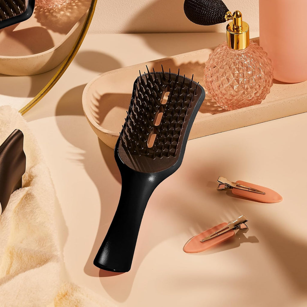 Tangle Teezer Ultimate Blow Dry Brush - Vented Hair Brush for Quick Blowouts & Volume | Jet Black
