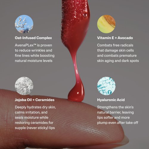 POUND CAKE Cake Theory: Lip Tone Equalizing Oil | For Balanced Lip Color | Hydrating and High-Shine Blurring Lip Oil with Purple Brown Tint | Clean, Vegan, and Moisturizing Formula – 0.23 oz, Browning