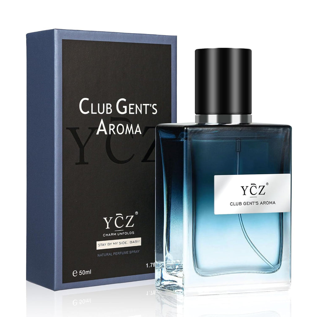 Ycz Club Cologne for Men - 1.7oz Long-Lasting Fragrance with Aromatic Woody Notes | Perfect Gift for Gentlemen