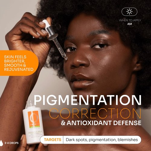 Oxygen Botanicals Radiance C Serum 15%, antioxidant formula to rejuvenate and protect the skin, minimizes dark spots, pigmentation and blemishes, alcohol-free-30ml