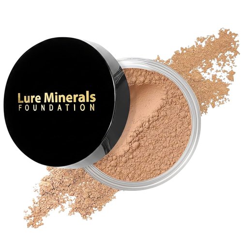 Lure Minerals Mineral Foundation Loose Powder - Luminous Beige Medium | 8g Mineral Makeup
