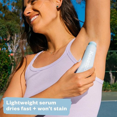 Kosas Chemistry Deodorant - Aluminum & Baking Soda Free | BO-Fighting AHA Serum for Soft, Nourished Skin (Beachy Clean)