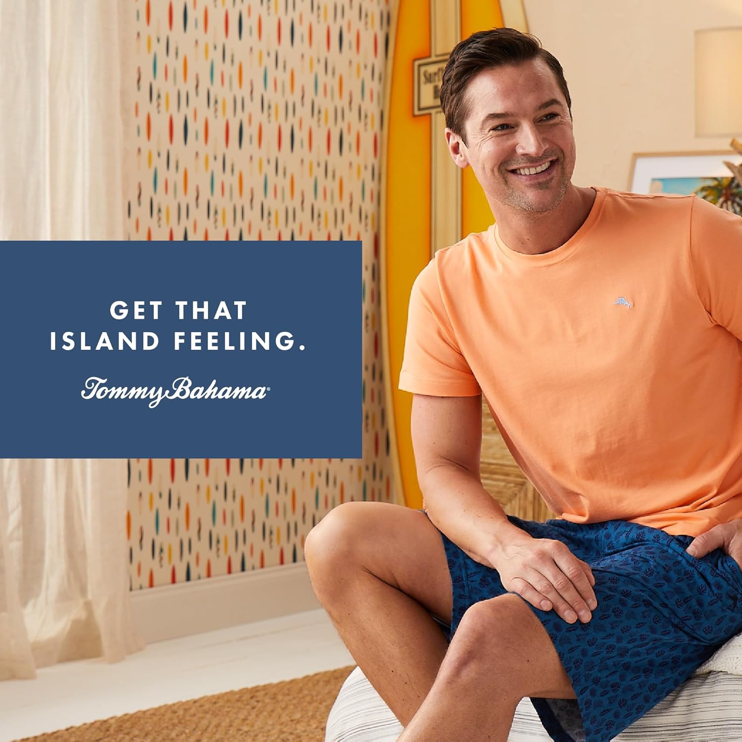 Tommy Bahama - Men's Essential Short Sleeve T-Shirts | 2-Pack Stretch Jersey Tops for Sleep & Lounge
