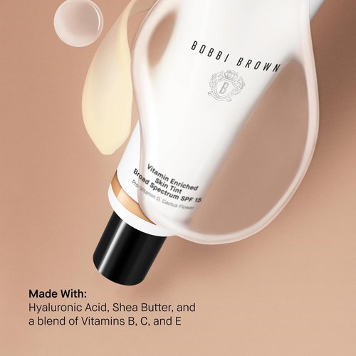 Bobbi Brown Vitamin Enriched Skin Tint SPF 15 - Hydrating Tinted Moisturizer with Vitamins B, C & E | 1.7 Fl Oz