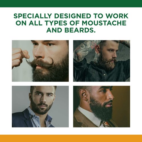 Clubman Pinaud Moustache Wax with Comb Applicator, Neutral, 0.5 Oz (Pack of 3)