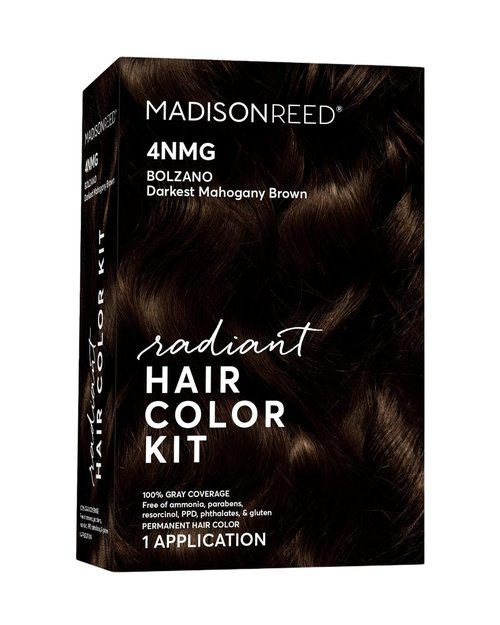 Madison Reed Radiant Hair Color Kit - 4NMG Darkest Chocolate Brown | PPD-Free & Ammonia-Free Permanent Dye