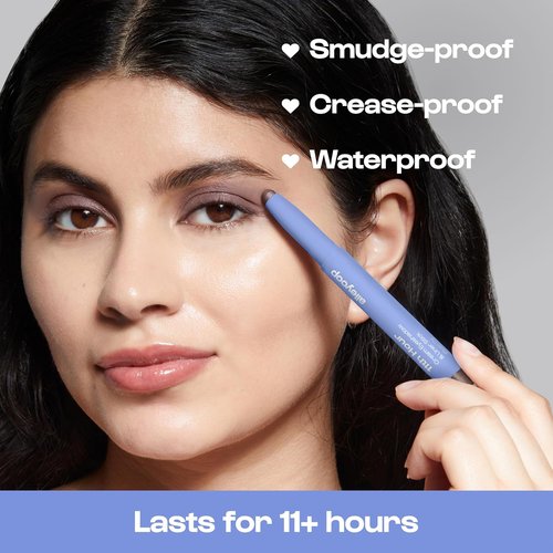 ALLEYOOP 11th Hour Waterproof Cream Eyeshadow Stick - Long-Lasting Smudge-Proof Eye Shadow & Eyeliner in Smoky Amethyst Shimmer