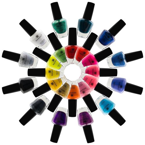 SHANY Cosmopolitan DIY Nail Polish set - Nail Lacquer Quick Dry, Full Size, Vibrant, Colorful, Trendy, Glitter, Glossy, Metallic, Matte Nail Art Nail Shades - 24 Colors Nail Polish Bulk