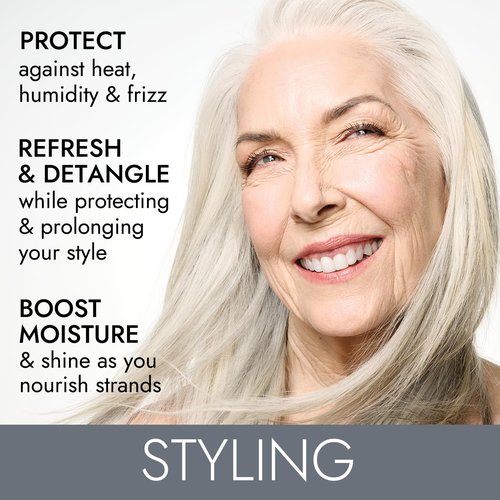 Ion Multi-Benefit Styling Crème - Lightweight, Hydrating, Anti-Frizz Formula | Flexible Hold, Paraben-Free