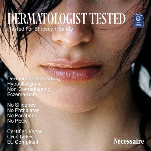 Nécessaire The Lip Balm | Hydrating Hyaluronic Acid Lip Balm for Women and Men, Mint Oil with Niacinamide + Essential Ceramides. Non-Comedogenic Lip Balm for Dry Lips – 15 ml / 0.5 fl oz
