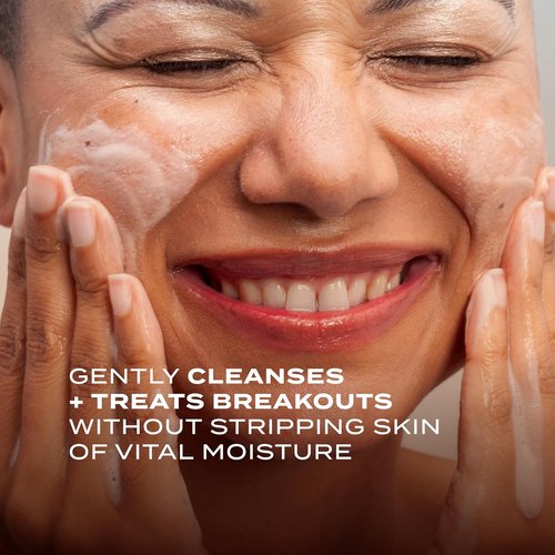 Murad Clarifying Cream Cleanser - Gentle Salicylic Acid Face Wash for Acne-Prone Skin | Hydrates & Calms Irritation