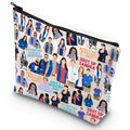G2TUP Supermarket Cosmetic Bag Jonah & Amy Fans Gift Have a Heavenly Day Dina & Cheyenne Zipper Pouch Bag Shopping Store Merch (Heavenly Day MG)