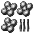 3 Pack Shaver Replacement Blades For Fre*birds Bald Men Replacement Blades,Shavers Head with 3 Cleaning Brush