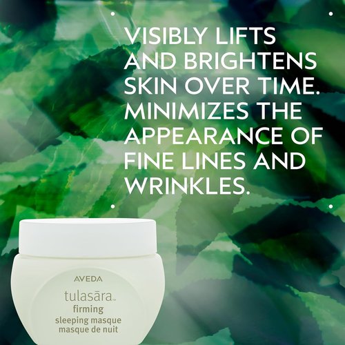 Aveda Tulasara Firming Sleeping Masque - Brightening Overnight Face Mask with Vitamin C & Peptides, 1.7 Fl Oz
