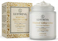 Lustreva Premium Whipped Beef Tallow for Skin Care – 100% Grass Fed Tallow Balm Moisturizer for Face & Body – Deeply Nourishing, Unscented Cream for Dry, Sensitive Skin (4 oz)