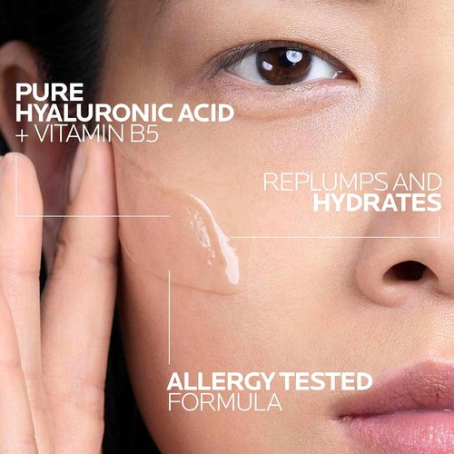 La Roche-Posay Toleriane Purifying Cleanser | Double Repair Moisturizer & Hyalu B5 Serum Set