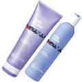 Milk_Shake Silver Shine Shampoo & Conditioner Bundle - 300mL & 250mL for Radiant Hair