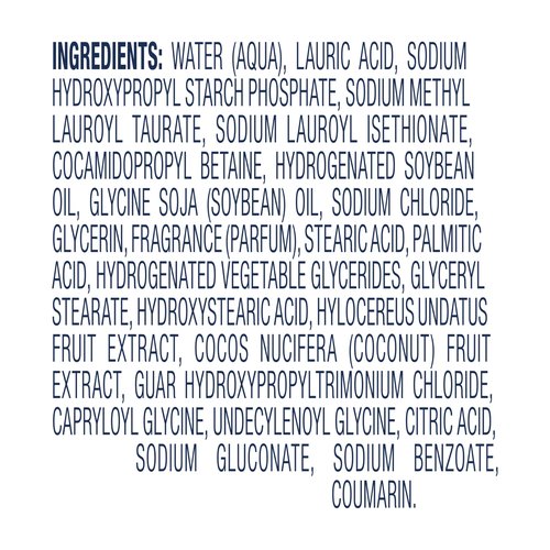 Dove Body Wash 4 Count for 24hr Lotion-Soft Skin Replenish Dragon Fruit and Coconut Cream Moisturizing Skin Cleanser with No Sulfates No Parabens