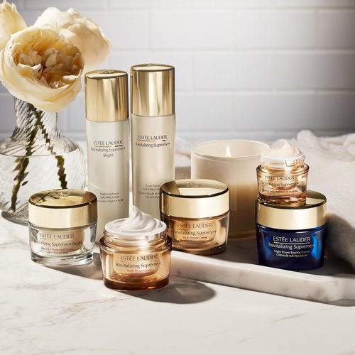 Estée Lauder Revitalizing Supreme+ Bright Radiance Cream - Vitamin C Moisturizer for Dull Skin, 1.7 Oz