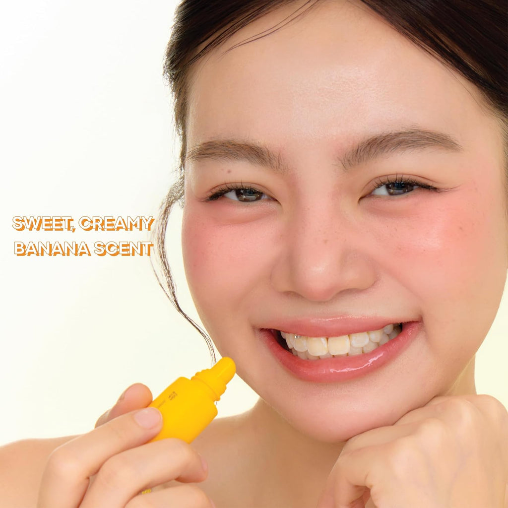 TONYMOLY Magic Food Banana Lip Balm - Hydrating Korean Lip Care with Shea Butter & Vitamin E | Travel Size