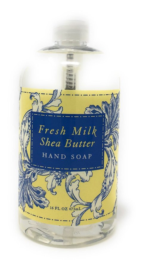 Greenwich Bay Trading Company Hand Soap, Fresh MilK Shea Butter, 16 Fl.Oz (R2Y003)