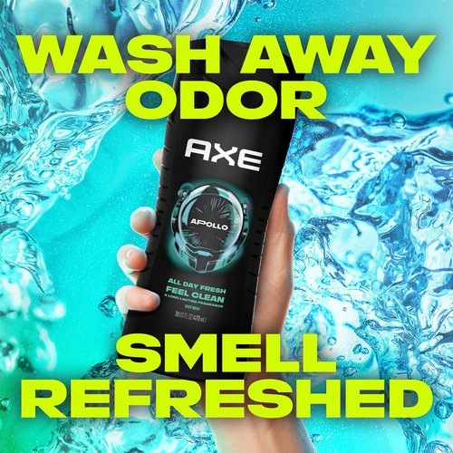 AXE Men's 3-in-1 Face, Body Wash & Shampoo Variety Pack - 5 Invigorating Scents, 16 Fl Oz Each