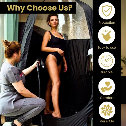 Economy 150 Pairs(300feets) Disposable Black Stick on Feet Spray Sunless Tanning Sole Protector
