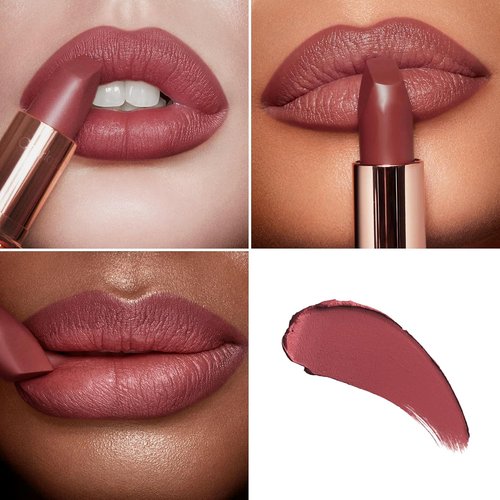 Charlotte Tilbury Matte Revolution Lipstick - Long-Lasting, Buildable Color & Nourishing Formula - Creamy Texture