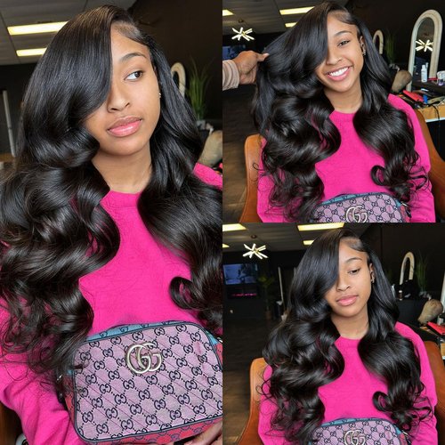 HD Lace Frontal 13x6 Transparent Ear to Ear Body Wave Frontal Human Hair 100% Unprocessed Virgin Lace Closure Human Hair Pre Plucked with Baby Hair 150% Density 12 Inch