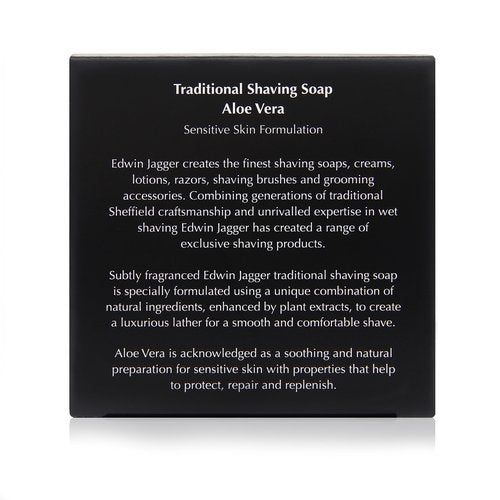 Edwin Jagger Aloe Vera Shaving Soap Refill 65g (3 Pack)