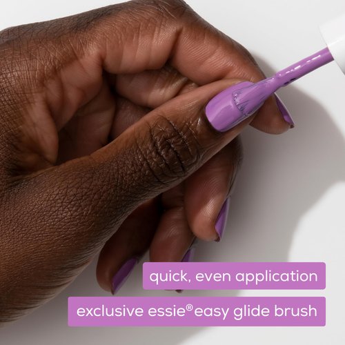 essie Salon-Quality Nail Polish, Vegan, Fall 2023, Dark Blue, Step Out of Line, 0.46 fl oz