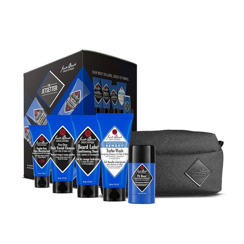 Jack Black Jetsetter Gift Set for Men - Perfect Travel Essentials | Ideal Gifts for Dads