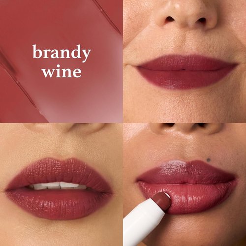 Julep Lip Balm Tint - Brandy Wine | Hydrating Color with Vitamin E | Vegan & Cruelty-Free Gloss Finish
