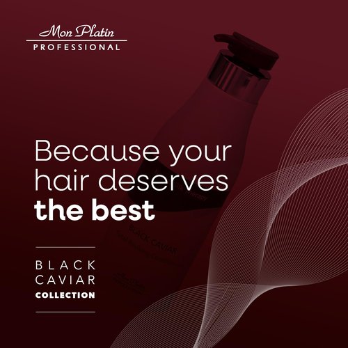 Mon Platin Hair Mask & Dream Hair Spray Bundle, Moisturizing Shampoo – Deep Conditioning Mask Formula for Dry and Damaged Hair, Heat Protection (Black Caviar Total Reviving Hair Conditioner)