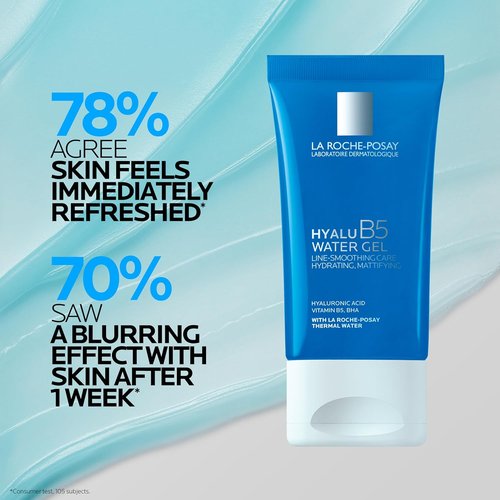 La Roche-Posay Hyalu B5 Water Gel Face Moisturizer - Hydrating & Lightweight Cream for All Skin Types | 1.35 fl oz