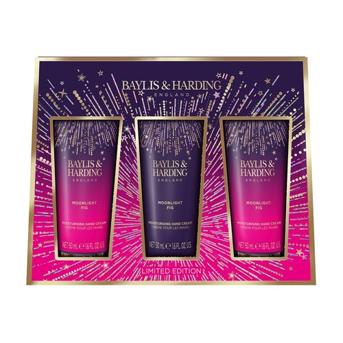 Baylis & Harding Gift Set for Women - Luxuruy Hand Care Pack - Moonlight Fig - 2 Pack