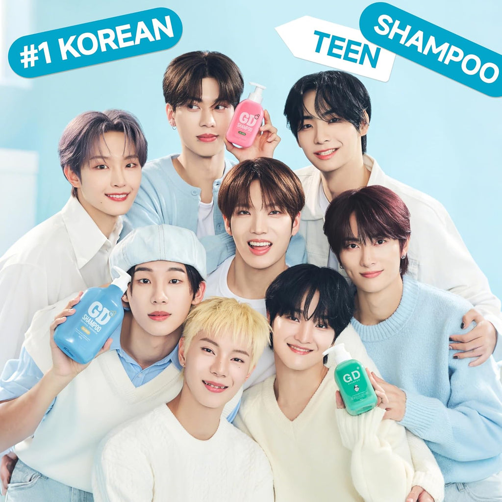 TS GD Shampoo - Gentle Care for Flake-Prone Scalp (28.2 Fl Oz) | Youth & Teens | Silicone & SLS Free | Korean Hair Care