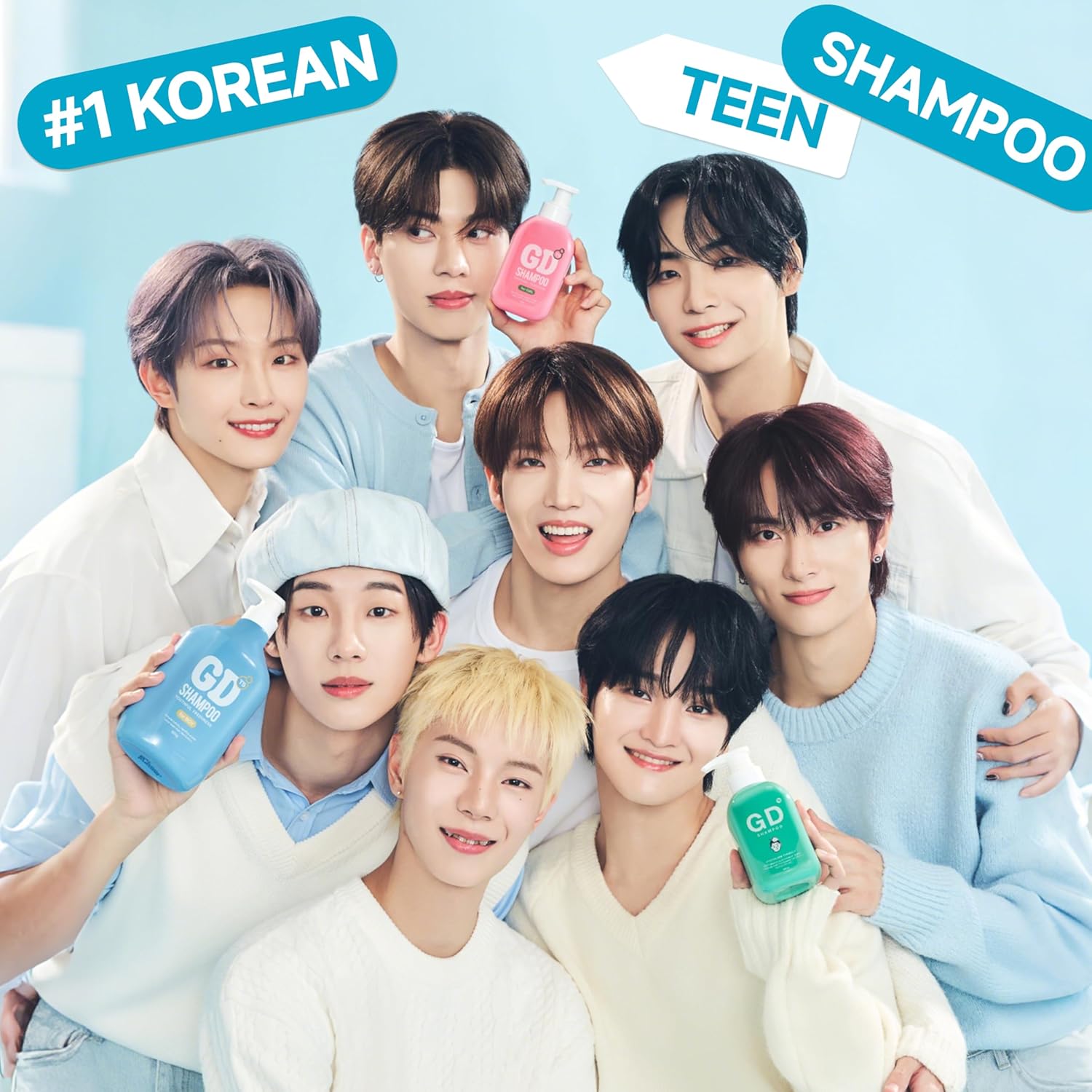 TS GD Shampoo - Gentle Care for Flake-Prone Scalp (28.2 Fl Oz) | Youth & Teens | Silicone & SLS Free | Korean Hair Care