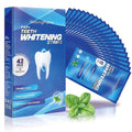 Professional Whitening Strips for Sensitive Teeth:Hydrogen Peroxide-Free Treatments - Effective & Gentle Dental Whitener (42 Count (Pack of 1), Mint)