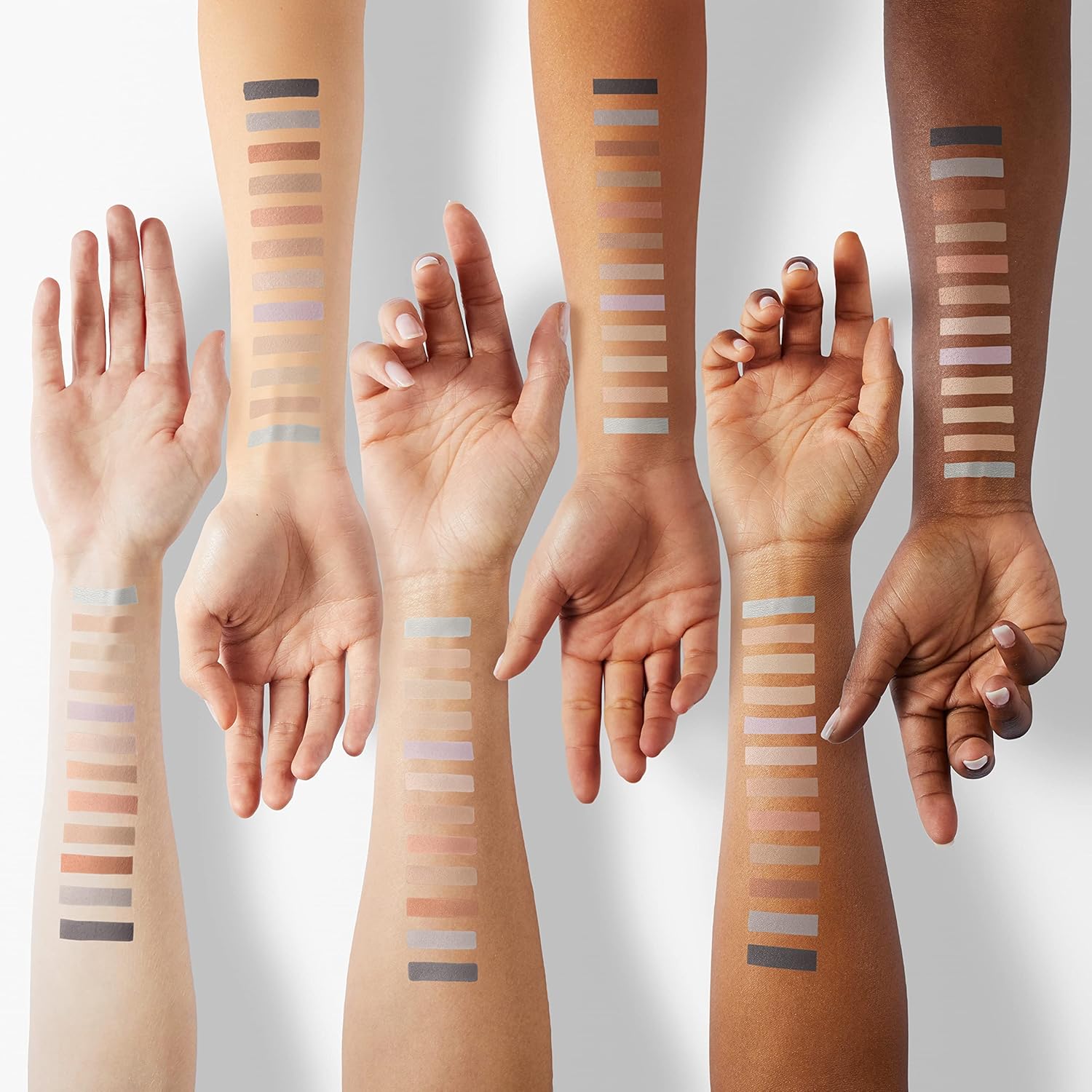 W7 Mighty Mattes Eyeshadow Palette - 12 Flawless Nude Shades for Long-Lasting Natural Looks