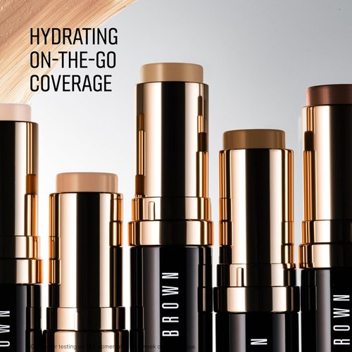 Bobbi Brown Skin Foundation Stick - Portable Creamy Formula for Medium-to-Full Coverage | Even-Toned Skin