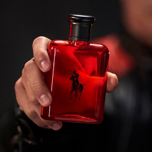Ralph Lauren Fragrances - Polo Red Eau de Toilette - Men's Woody & Spicy Cologne - Medium Intensity with Grapefruit, Saffron & Redwood