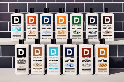 Duke Cannon Supply Co. THICK High-Viscosity Body Wash for Men THICK IN A BOX Variety 3 Pack - Premium Ingredients, Plant-Based Thickeners, Superior Lather, Natural Exfoliate, 17.5 Fl Oz (3 Pack)