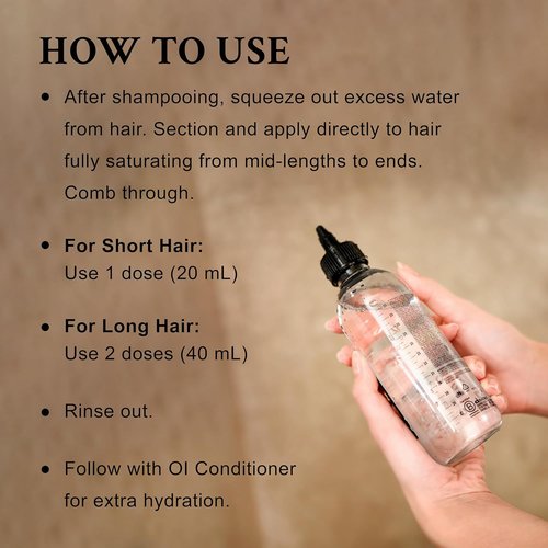 Davines OI Liquid Luster - Weightless Hair Treatment for Glass-Like Shine | Softens & Detangles, 10.14 Fl Oz