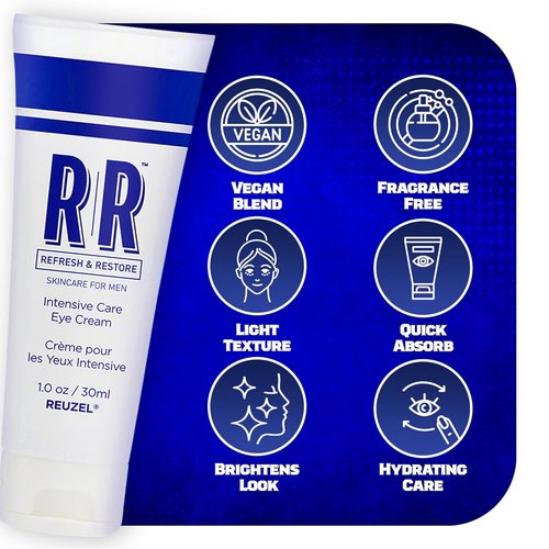 Reuzel Eye Care Cream - Brightening Formula to Reduce Dark Circles | Lightweight & Hydrating, 1 oz